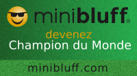 Anne-sophie joue au Minibluff